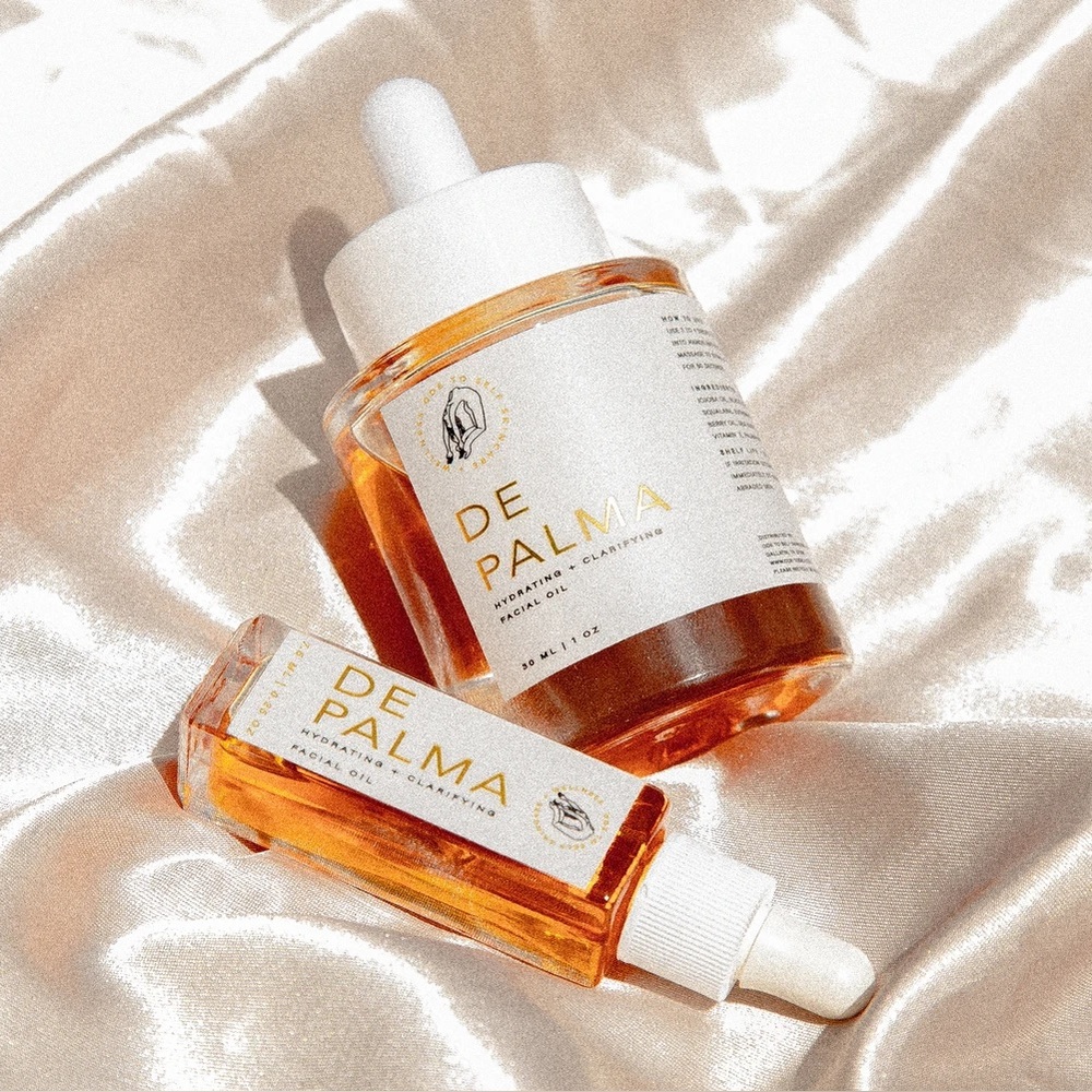 NEW! ODE TO SELF SKINCARE
De Palma Hydrating And Clarifying Facial Oil